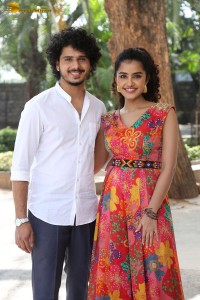 Butterfly movie press meet attended by Anupama Parameswaran and Nihal Kodhaty