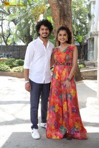 Butterfly movie press meet attended by Anupama Parameswaran and Nihal Kodhaty