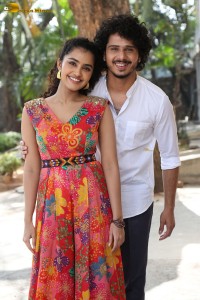 Butterfly movie press meet attended by Anupama Parameswaran and Nihal Kodhaty