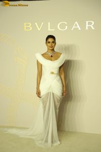 The unveiling of Bvlgari new collection attended by Amisha Patel, Nita Ambani, Khushi Kapoor, Priyanka Chopra, Manushi Chhillar, Mrunal Thakur, and Tamannaah Bhatia