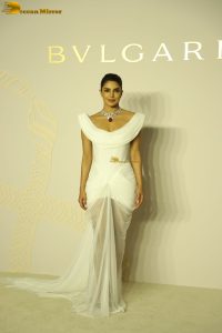 The unveiling of Bvlgari new collection attended by Amisha Patel, Nita Ambani, Khushi Kapoor, Priyanka Chopra, Manushi Chhillar, Mrunal Thakur, and Tamannaah Bhatia