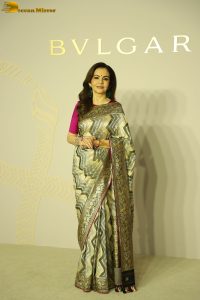 The unveiling of Bvlgari new collection attended by Amisha Patel, Nita Ambani, Khushi Kapoor, Priyanka Chopra, Manushi Chhillar, Mrunal Thakur, and Tamannaah Bhatia