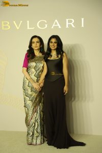 The unveiling of Bvlgari new collection attended by Amisha Patel, Nita Ambani, Khushi Kapoor, Priyanka Chopra, Manushi Chhillar, Mrunal Thakur, and Tamannaah Bhatia