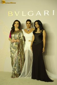 The unveiling of Bvlgari new collection attended by Amisha Patel, Nita Ambani, Khushi Kapoor, Priyanka Chopra, Manushi Chhillar, Mrunal Thakur, and Tamannaah Bhatia