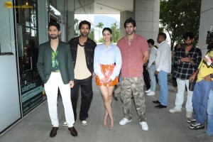 Call Me Bae movie promotion by cast Ananya Panday, Varun Sood, and Vihaan Samat