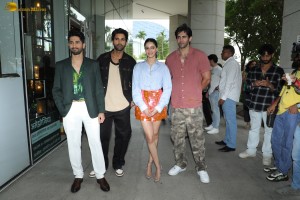 Call Me Bae movie promotion by cast Ananya Panday, Varun Sood, and Vihaan Samat