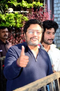 Pictures of celebrities as they came out to vote in the movie artists association elections