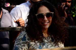 Pictures of celebrities as they came out to vote in the movie artists association elections