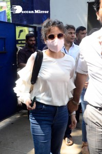 Pictures of celebrities as they came out to vote in the movie artists association elections