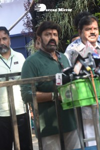 Pictures of celebrities as they came out to vote in the movie artists association elections