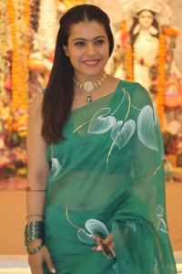 Kajol, Rani, Riya and others at North Bombay Durga Puja Samiti