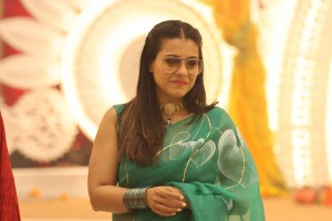 Kajol, Rani, Riya and others at North Bombay Durga Puja Samiti