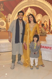 Kajol, Rani, Riya and others at North Bombay Durga Puja Samiti