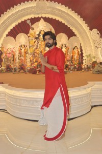 Kajol, Rani, Riya and others at North Bombay Durga Puja Samiti