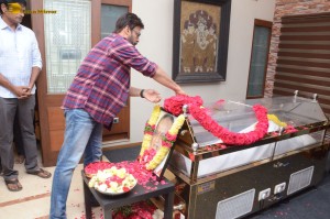 Telugu Film Industry including Chiranjeevi and Venkatesh pay last respects to Chalapathi Rao