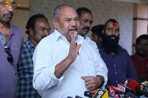 Telugu Film Industry including Chiranjeevi and Venkatesh pay last respects to Chalapathi Rao