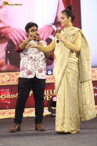 Chandramukhi 2 Pre-Release Event attended by Raghava Lawrence, Kangana Ranaut, and Mahima Nambiar
