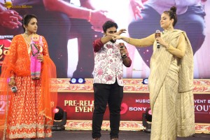 Chandramukhi 2 Pre-Release Event attended by Raghava Lawrence, Kangana Ranaut, and Mahima Nambiar
