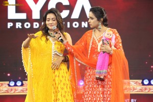 Chandramukhi 2 Pre-Release Event attended by Raghava Lawrence, Kangana Ranaut, and Mahima Nambiar