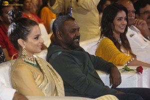 Chandramukhi 2 Pre-Release Event attended by Raghava Lawrence, Kangana Ranaut, and Mahima Nambiar