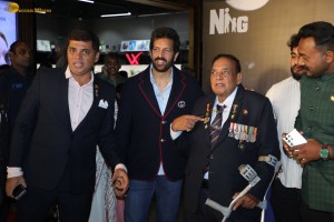 Chandu Champion Screening attended by Kartik Aaryan, Ananya Panday, Saiee Manjrekar, Shanaya Kapoor, Suniel Shetty, and others