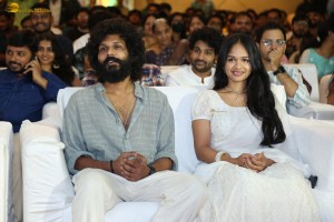 Changure Bangaru Raja Trailer Launch attended by Karthik Rathnam, Ester Noronha, Harish Shankar, and Ravi Teja