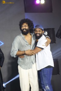 Changure Bangaru Raja Trailer Launch attended by Karthik Rathnam, Ester Noronha, Harish Shankar, and Ravi Teja