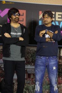 Changure Bangaru Raja Trailer Launch attended by Karthik Rathnam, Ester Noronha, Harish Shankar, and Ravi Teja