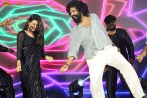 Changure Bangaru Raja Trailer Launch attended by Karthik Rathnam, Ester Noronha, Harish Shankar, and Ravi Teja