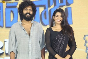 Changure Bangaru Raja Trailer Launch attended by Karthik Rathnam, Ester Noronha, Harish Shankar, and Ravi Teja