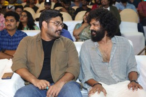 Changure Bangaru Raja Trailer Launch attended by Karthik Rathnam, Ester Noronha, Harish Shankar, and Ravi Teja