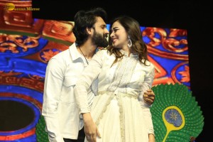 Cheppalani Undi audio launch attended by Yash Puri and Stefy Patel