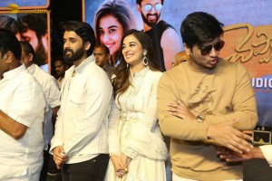 Cheppalani Undi audio launch attended by Yash Puri and Stefy Patel