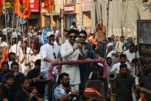 Chhaava Trailer Launch attended by Vicky Kaushal and Rashmika Mandanna