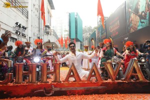 Chhaava Trailer Launch attended by Vicky Kaushal and Rashmika Mandanna
