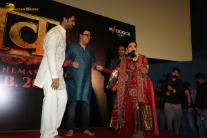 Chhaava Trailer Launch attended by Vicky Kaushal and Rashmika Mandanna