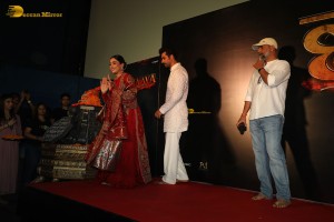 Chhaava Trailer Launch attended by Vicky Kaushal and Rashmika Mandanna