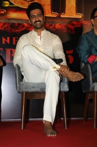 Chhaava Trailer Launch attended by Vicky Kaushal and Rashmika Mandanna