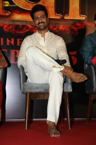 Chhaava Trailer Launch attended by Vicky Kaushal and Rashmika Mandanna