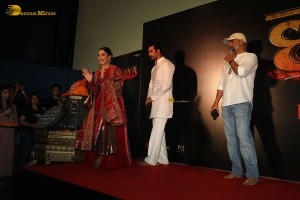 Chhaava Trailer Launch attended by Vicky Kaushal and Rashmika Mandanna