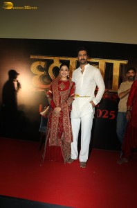 Chhaava Trailer Launch attended by Vicky Kaushal and Rashmika Mandanna