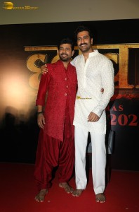 Chhaava Trailer Launch attended by Vicky Kaushal and Rashmika Mandanna