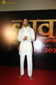 Chhaava Trailer Launch attended by Vicky Kaushal and Rashmika Mandanna