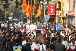 Chhaava Trailer Launch attended by Vicky Kaushal and Rashmika Mandanna