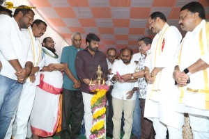 Tollywood Megastar Chiranjeevi formally handed over the fully constructed MIG Flats and HIG Duplex Houses to beneficiaries at the Chitrapuri Colony in Manikonda, Hyderabad