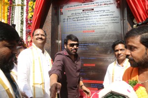 Tollywood Megastar Chiranjeevi formally handed over the fully constructed MIG Flats and HIG Duplex Houses to beneficiaries at the Chitrapuri Colony in Manikonda, Hyderabad