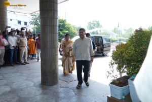 Chiranjeevi and Family at Apollo Hospitals on June 20, 2023