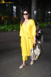 bollywood actress Chitrangada Singh gorgeous in a yellow salwar dress