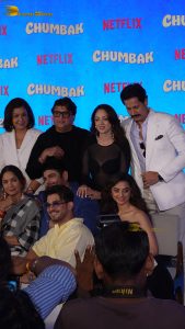 Chumbak Trailer Launch attended by Amyra Dastur, Neena Gupta, Helly Shah, Arjun Bijlani, and others