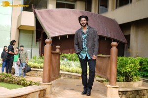 Actors Sunny Deol and Dulquer Salmaan promote the film Chup Revenge of the Artist at JW Marriott Hotel